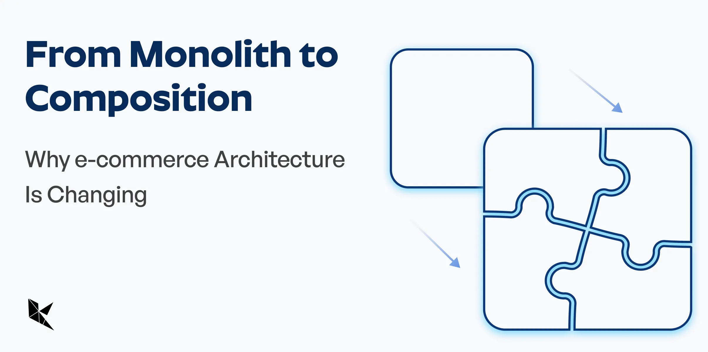 Composable Commerce architecture illustration